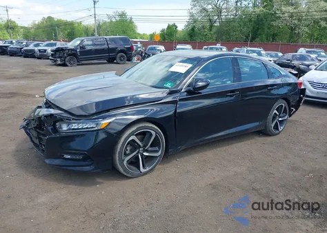 2018 Honda Accord Sport из США, поврежденный, VIN 1HGCV1F37JA144759